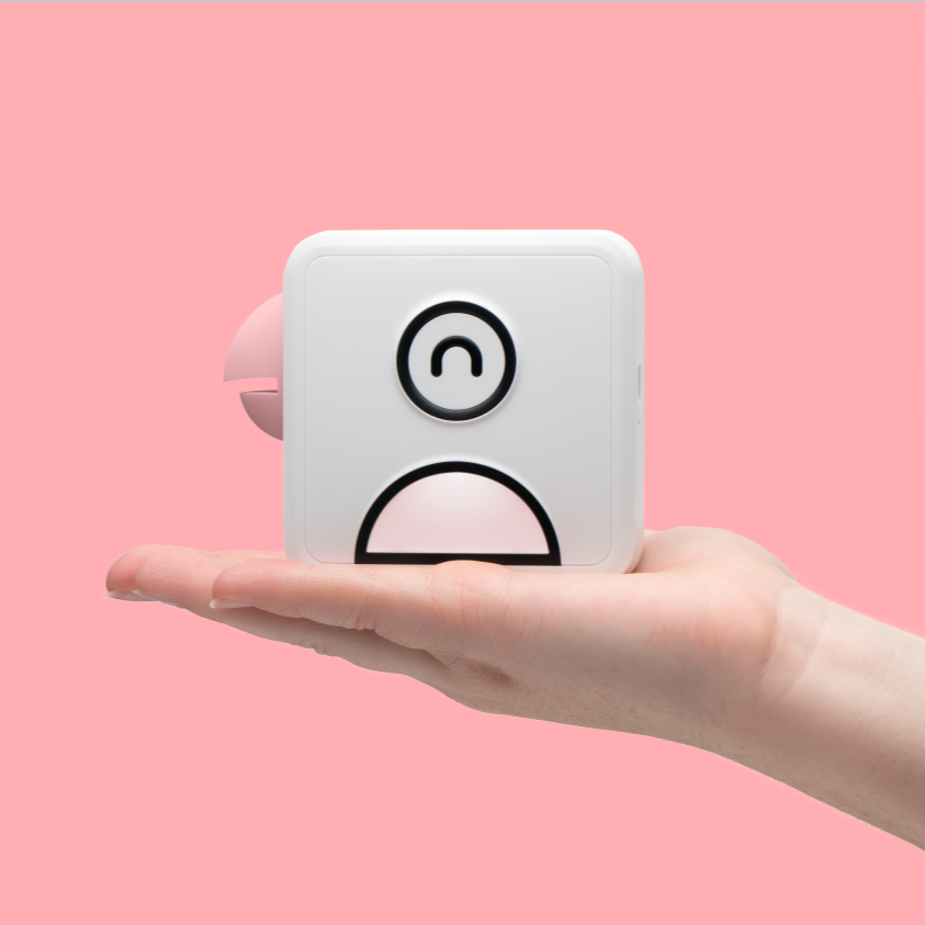 QuickSnap – Kompakt trådløs printer med et slankt design til øjeblikkelig fotoudskrivning