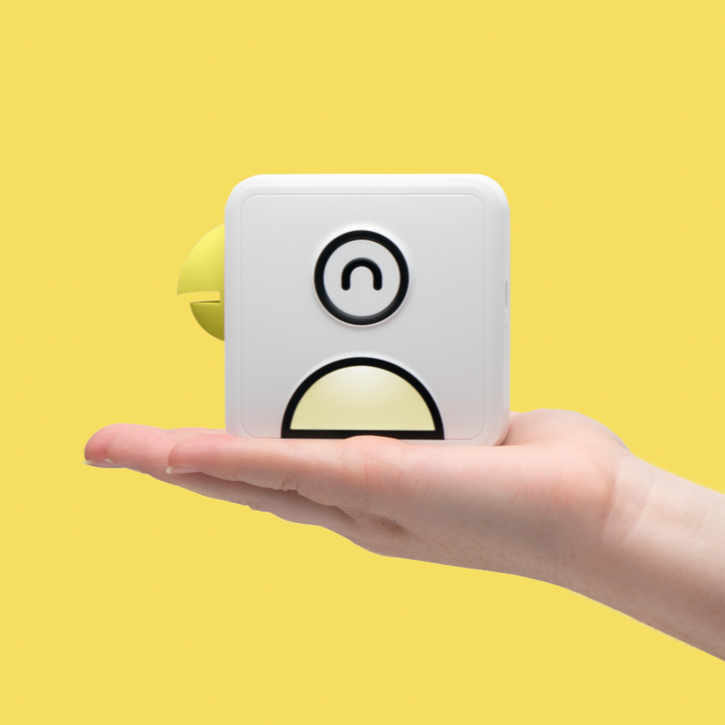 QuickSnap – Kompakt trådløs printer med et slankt design til øjeblikkelig fotoudskrivning
