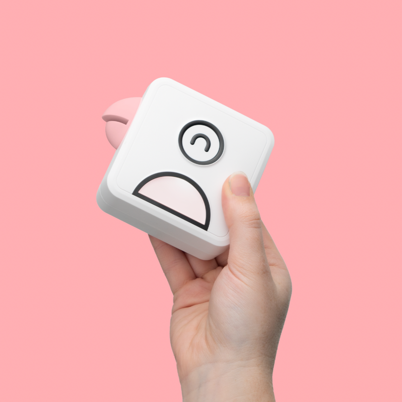 QuickSnap – Kompakt trådløs printer med et slankt design til øjeblikkelig fotoudskrivning