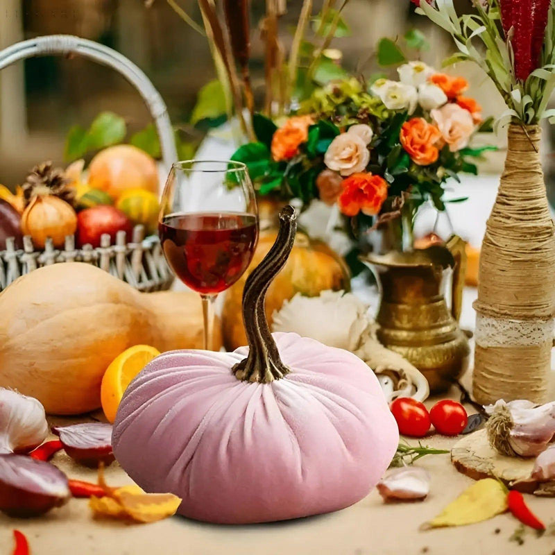 PumpkinPlush – Håndlavet blød Halloween-græskarplyspude Elegare