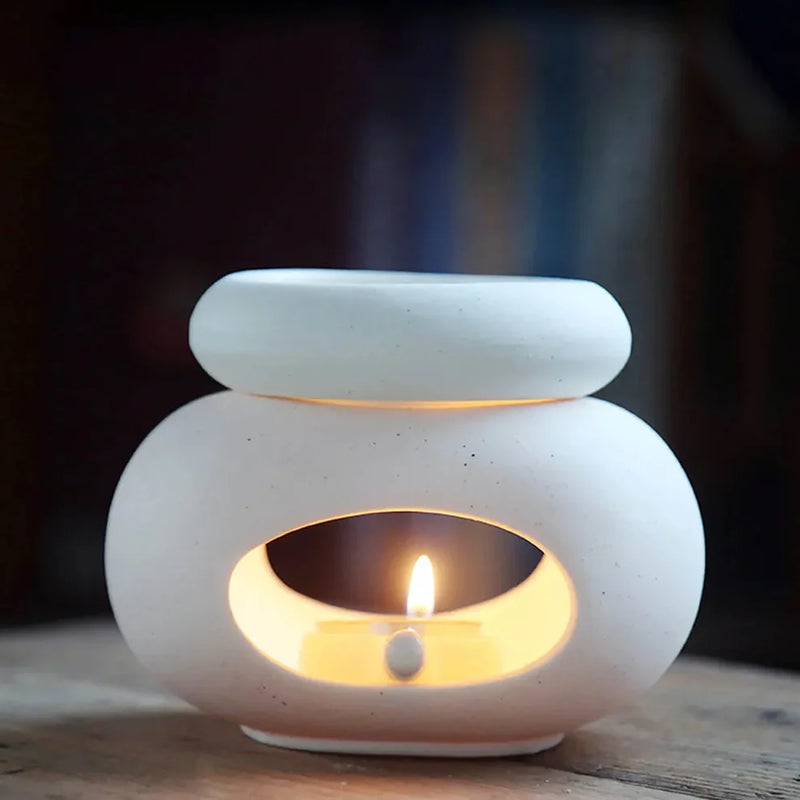 AromaGlow – Rørsdiffuser med lysvarmer til stearinlys