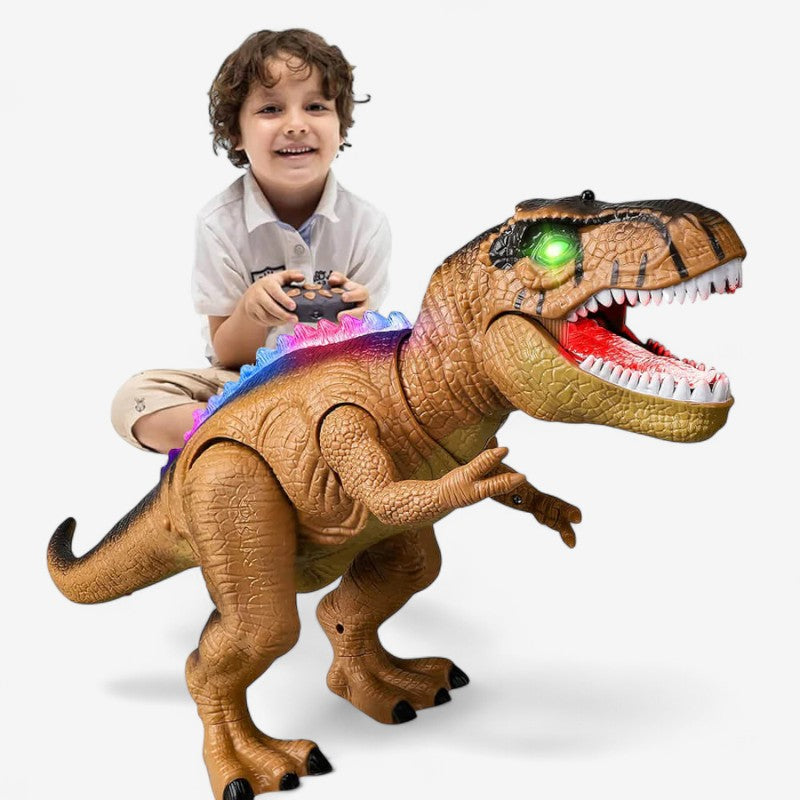 DinoRex - Fjernstyret Dinosaurlegetøj med LED Lys