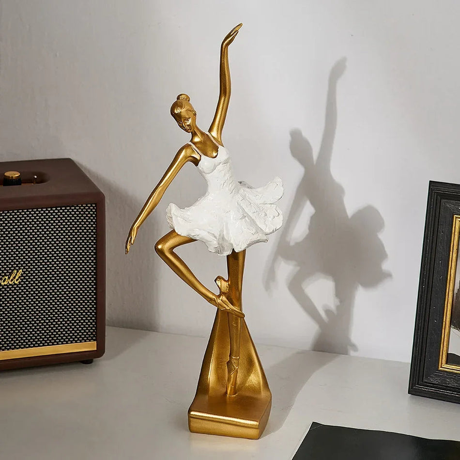 BalletGrace - Elegant balletdanserfigur til moderne indretning af hjem og kontor