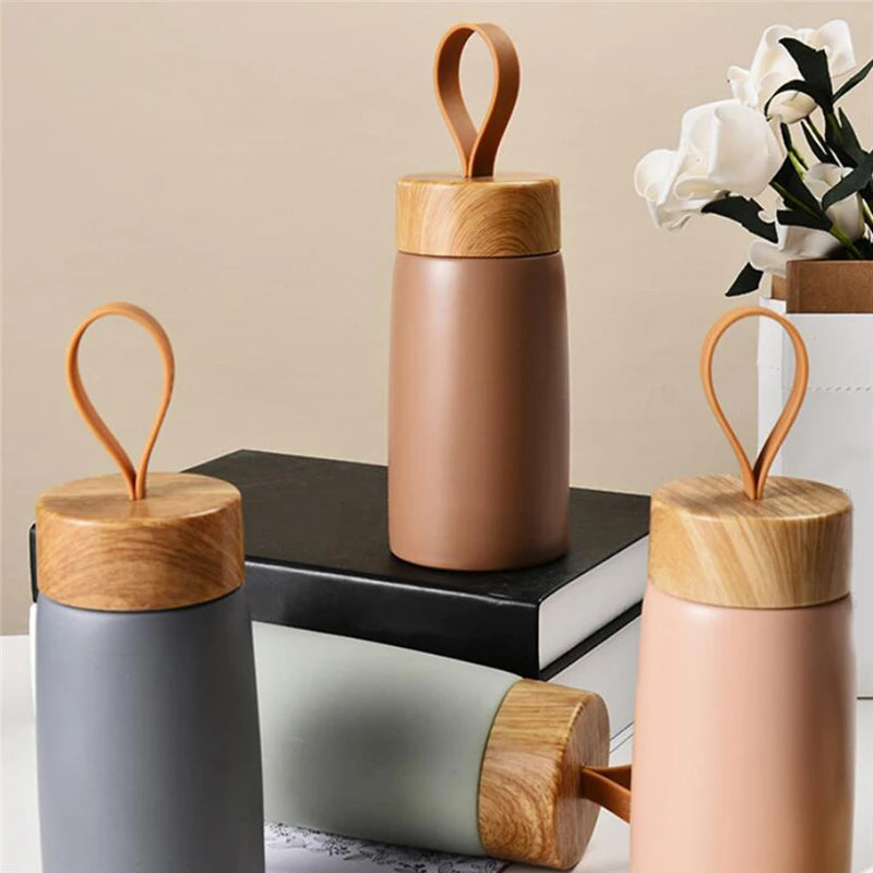 SipNest – Isoleret kaffekop i rustfrit stål i nordisk stil til varme eller kolde drikke