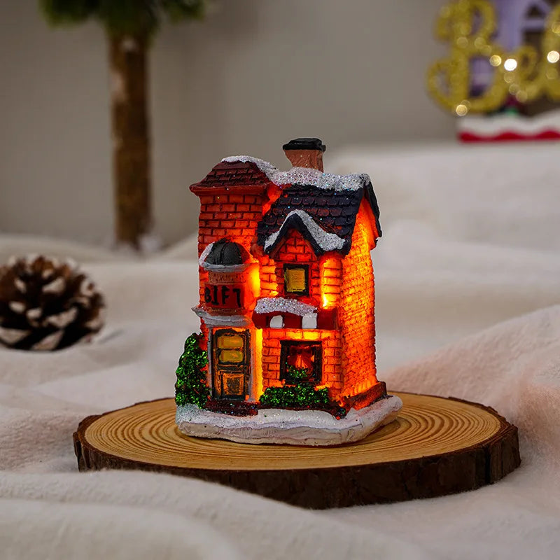 ChristmasGlow – Hængende oplyste julepynt med elegant rundt dekorativt design