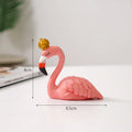 GraceFlame – Dekorativ flamingofigur med elegant positur til hjemmets accenter