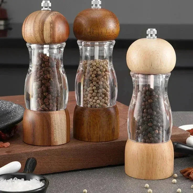 SpiceTurn – Manuel krydderikværn med justerbar grovhed og elegant design