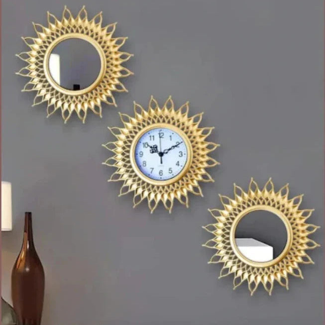 OpalTime – Elegant ur- og spejlsæt til sofistikeret moderne design og stil