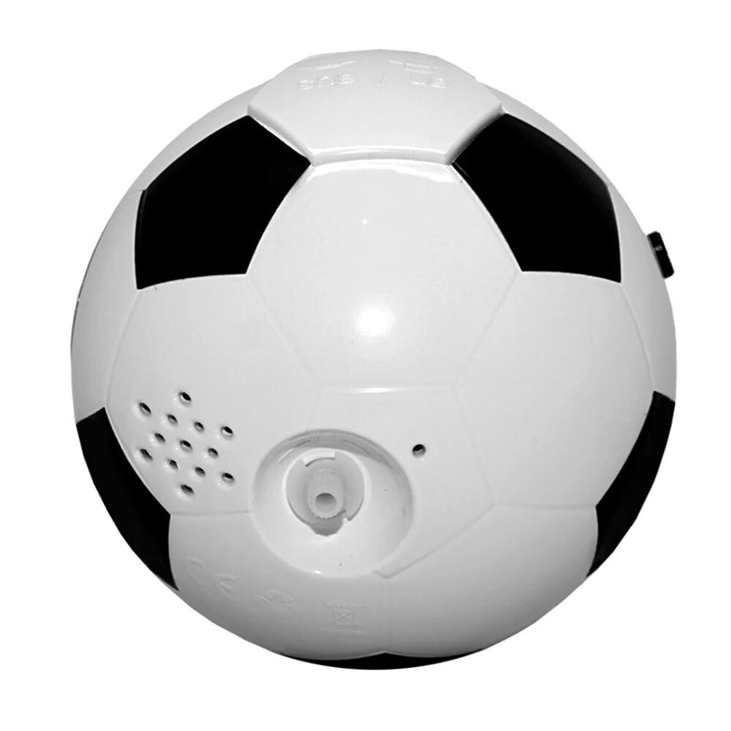KickTime – Fodbold-Tematisk Analogt Vækkeur med Legende Design