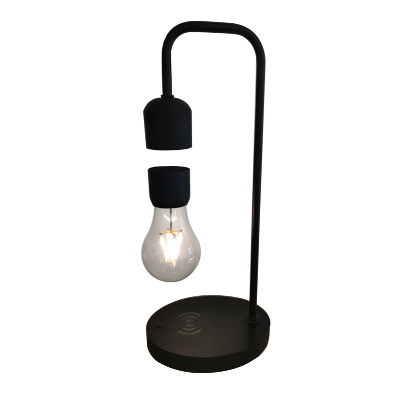 LumoFloat – Svævende lampe med magnetisk svævende design og trådløs opladningsbase
