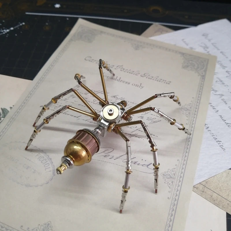 SpiderCraft- Steampunk Inspireret Mekanisk Edderkop til Kreativ Indretning