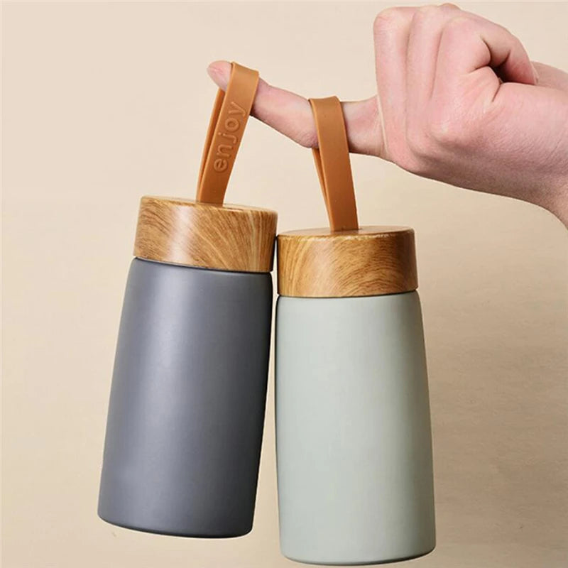 SipNest – Isoleret kaffekop i rustfrit stål i nordisk stil til varme eller kolde drikke