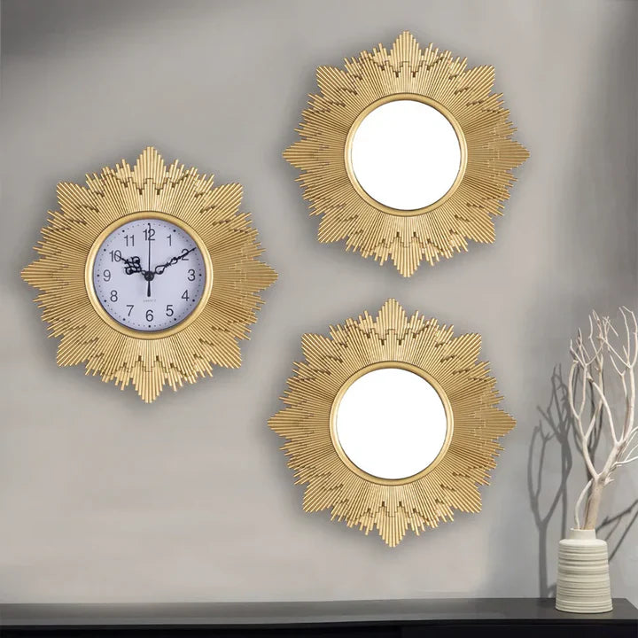 OpalTime – Elegant ur- og spejlsæt til sofistikeret moderne design og stil