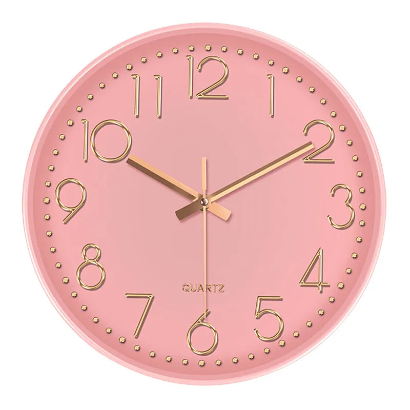 EleganceTime – Moderne Minimalistisk Vægur med Stille Bevægelse