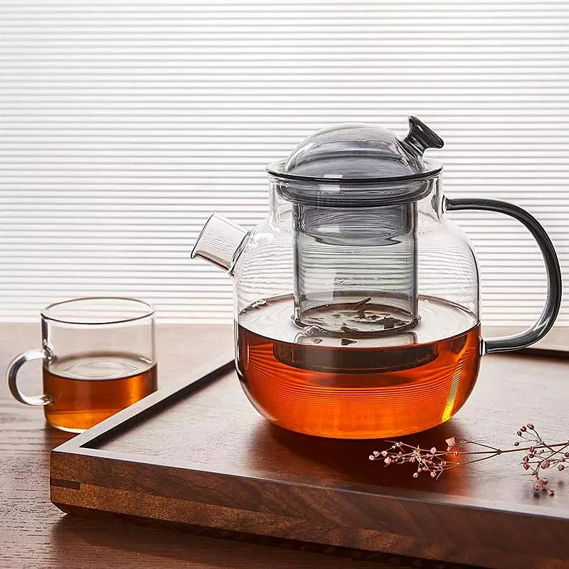 BrewMate – Tekande med Indbygget Infuser og Kompakt Håndtag