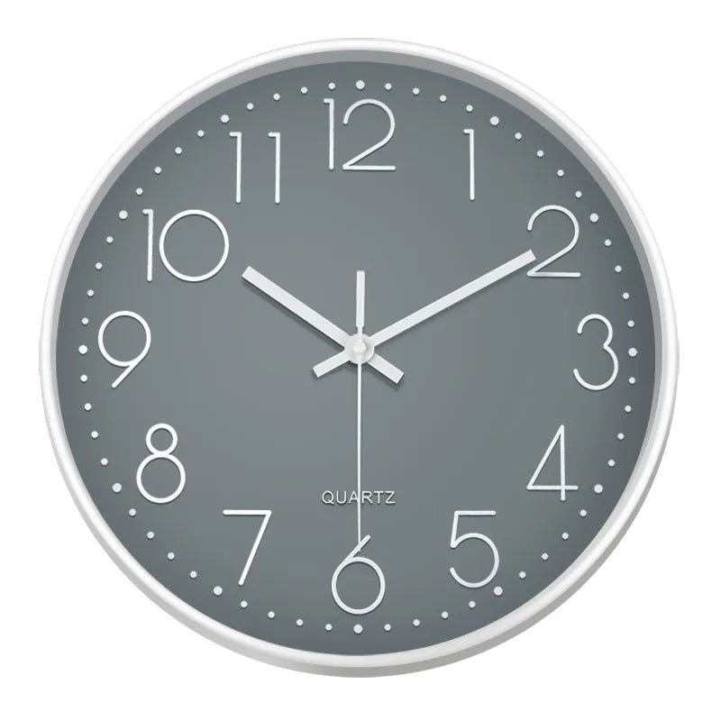 EleganceTime – Moderne Minimalistisk Vægur med Stille Bevægelse