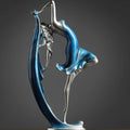 VivaMotions - Elegant danserskulptur med flydende linjer og dynamisk form