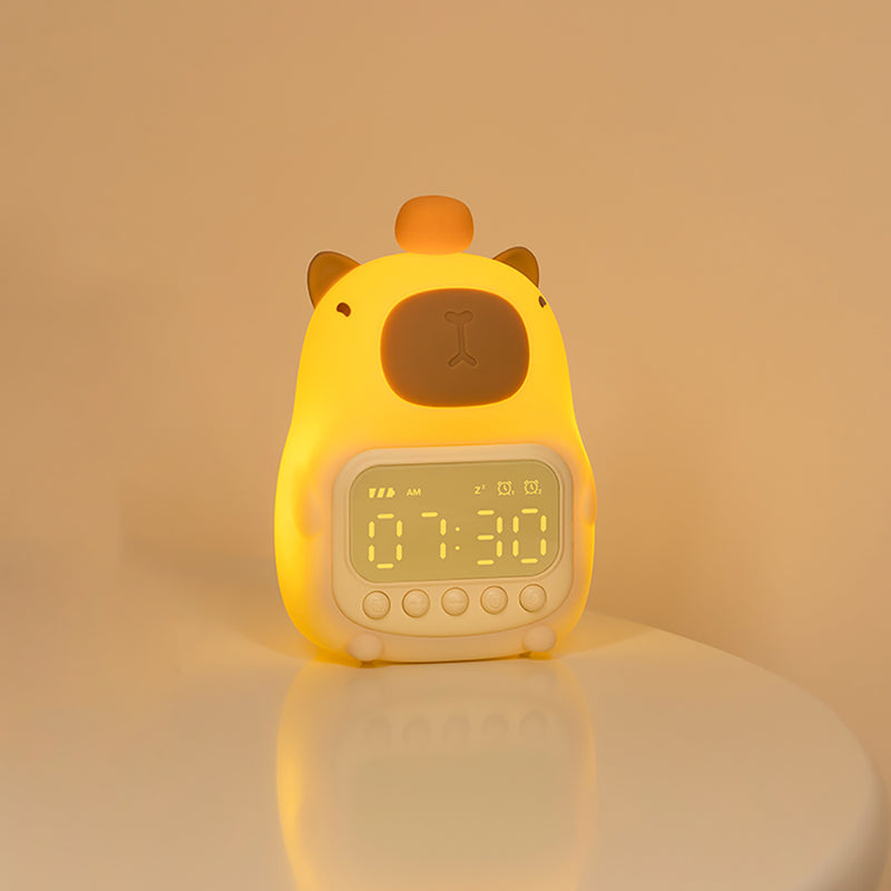 CapaGlow – Adorabelt Kapybara Vækkeur med Sød og Funktionel Design
