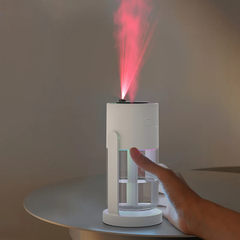 StarMist - 2 i 1  LED projektionsluftfugter med stjernehimmelprojektion
