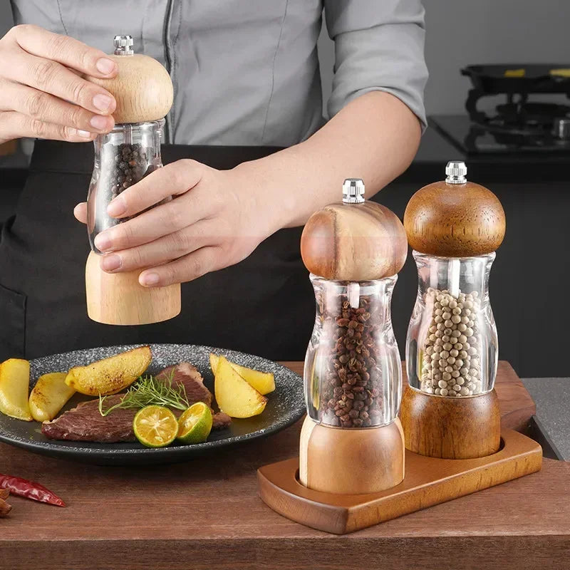SpiceTurn – Manuel krydderikværn med justerbar grovhed og elegant design