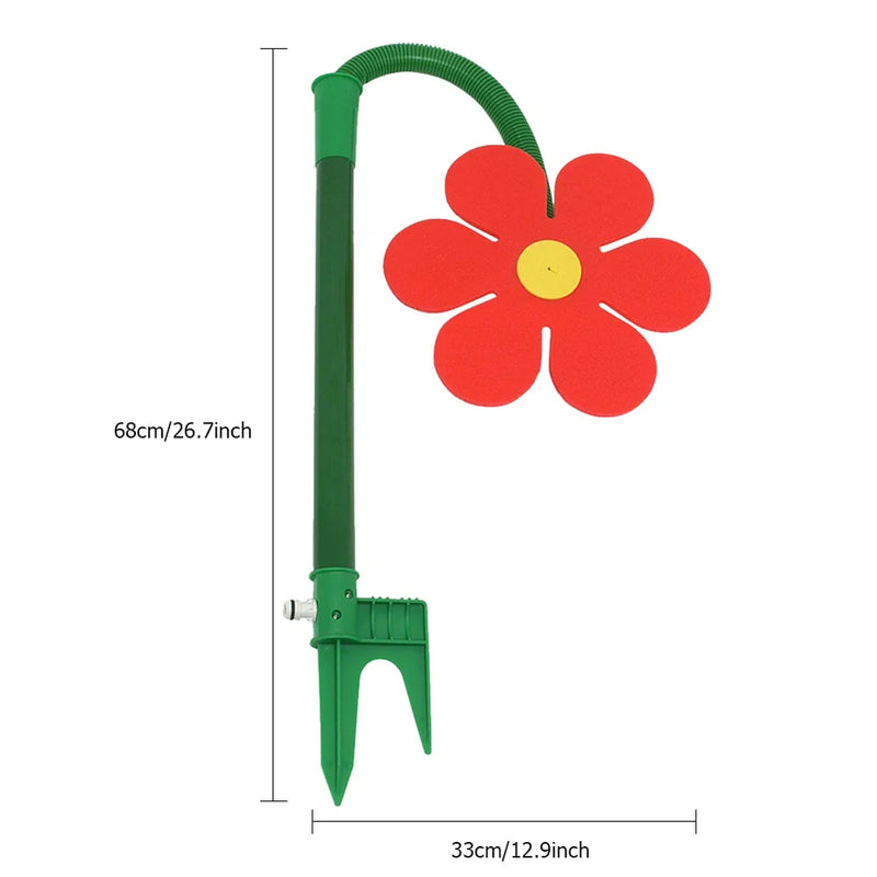 FloraSpray - 20 roterende vandlegetøj til glædelig pleje af græsplæne og have