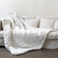 CozyWeave – Elegant plys tæppe med et tidløst tekstureret design