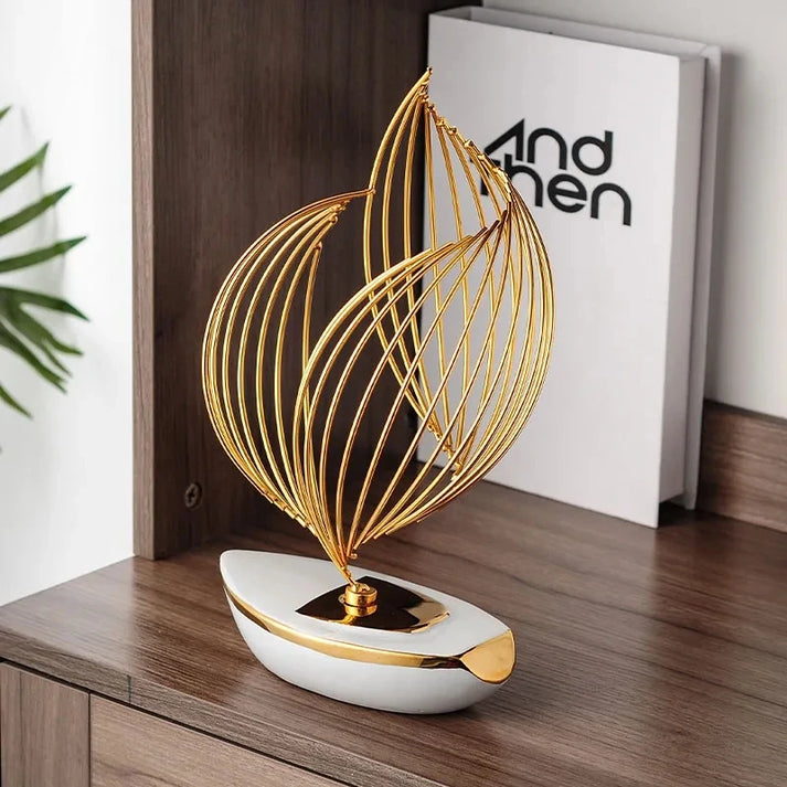 SailCraft – Elegant sejlbådskulptur til stilfulde, moderne interiører