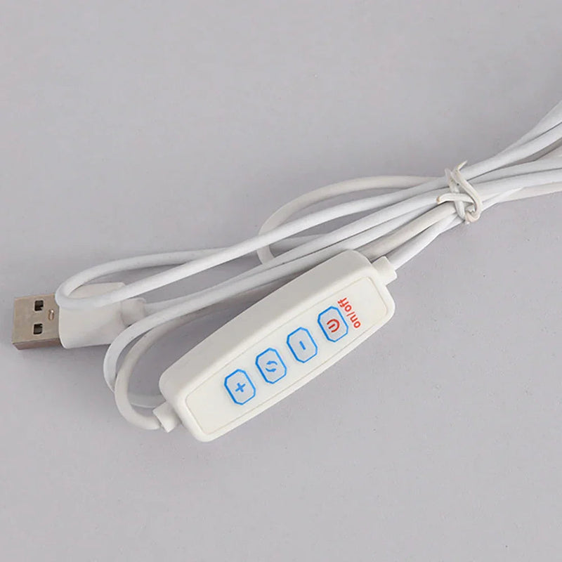 MushLume – Elegant svampeformet sengelampe med dæmpningsfunktion og USB-port
