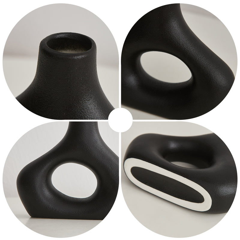 NestForm – Moderne Ren Linjer Rund Vase med Elegant Form