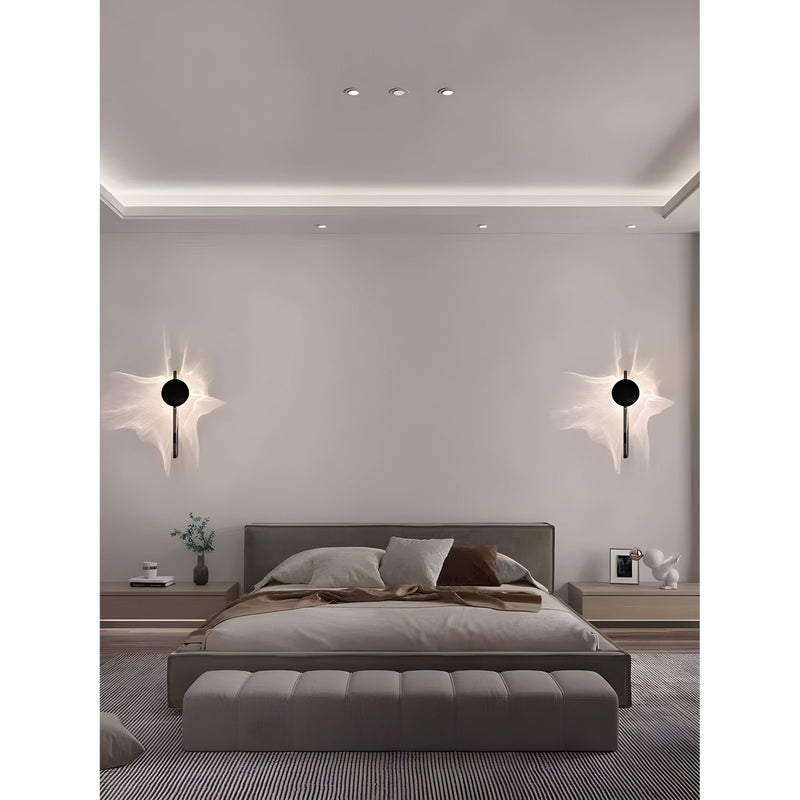 LumiAura – Elegant LED-væglampe med minimalistisk design til sofistikeret hjemmebelysning