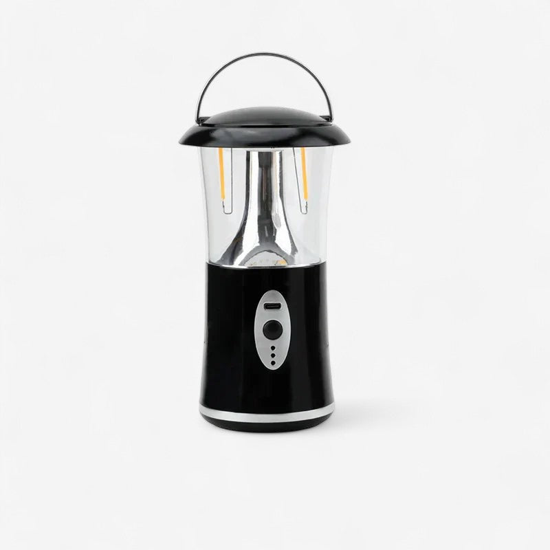 GlowQuest – Genopladelig LED-campinglanterne med ophængsdesign