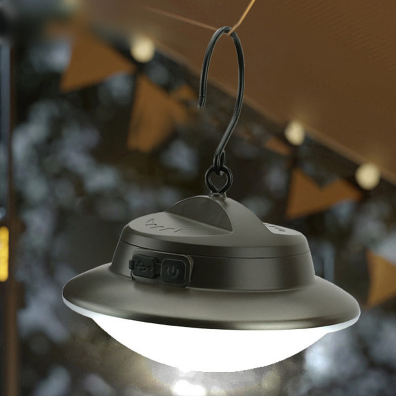 LumiCamp – Solcelledrevet Campinglampe med Genopladeligt Batteri og 3 Tilstande