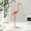 GraceFlame – Dekorativ flamingofigur med elegant positur til hjemmets accenter