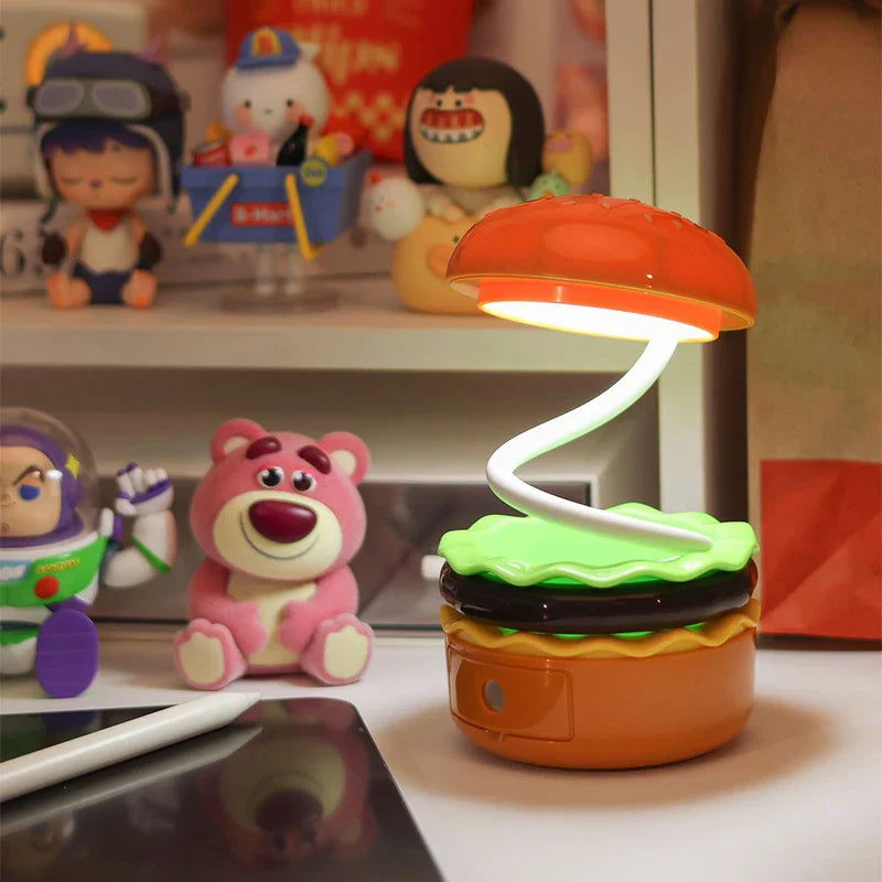 SharpGlow - Kreativ LED bordlampe inspireret af en blyantspidser med opbevaringsplads