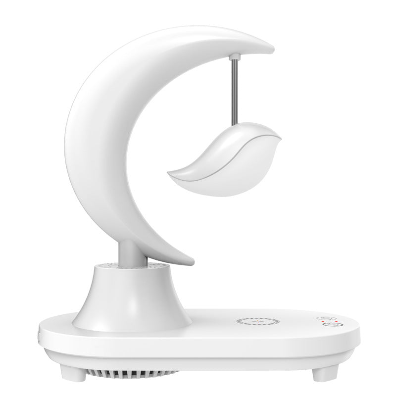 MoonBeam – Trådløs Moonlight-bordlampe med Bluetooth-højttaler og opladningsfunktion