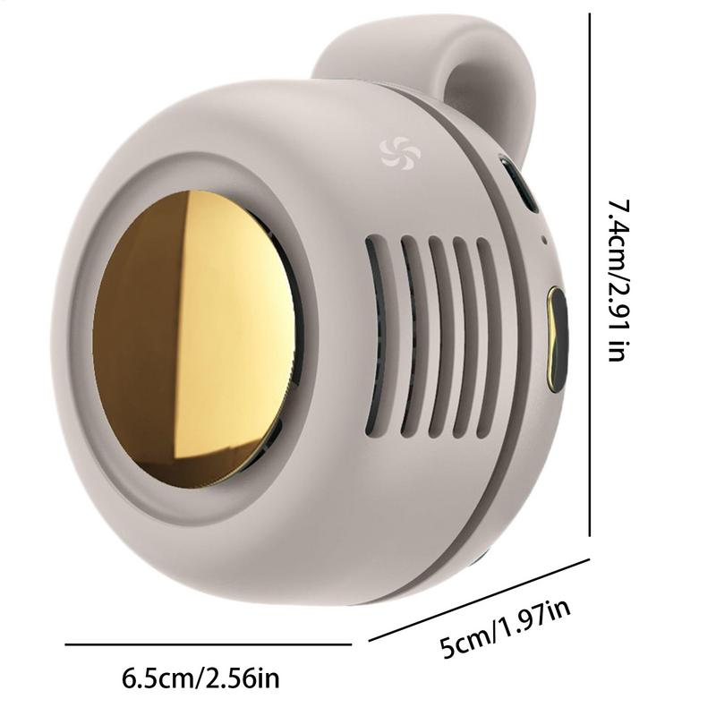 CoolDrift – Kompakt bladløs ventilator med USB-genopladeligt design