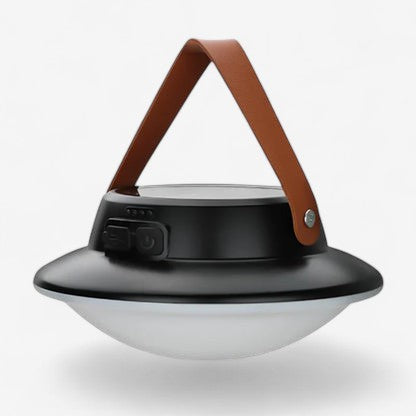 SolarBright – Genopladelig LED-campinglanterne med 3 lysindstillinger