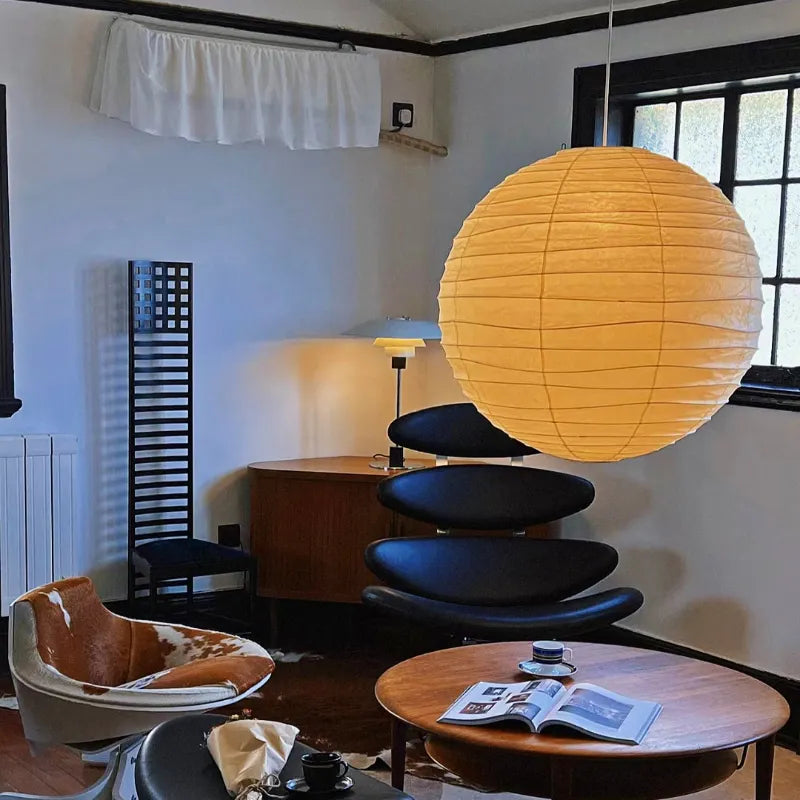 LumiGlow – Elegant Globe-pendellamp med unikt design med uregelmæssig linje