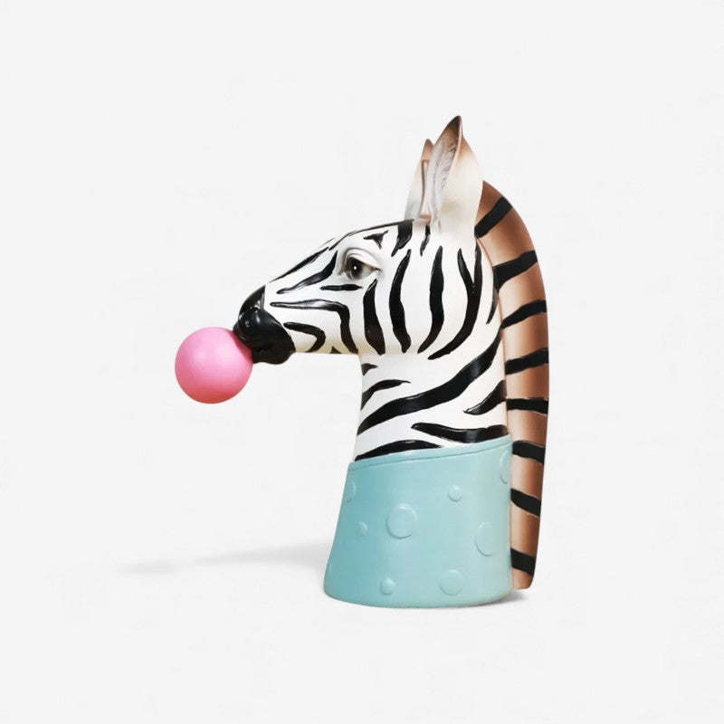 FaunaBloom - Dekorativ Blomsterpotte med Dyrefigur Design