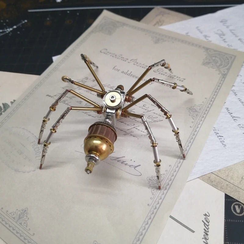 SpiderCraft- Steampunk Inspireret Mekanisk Edderkop til Kreativ Indretning