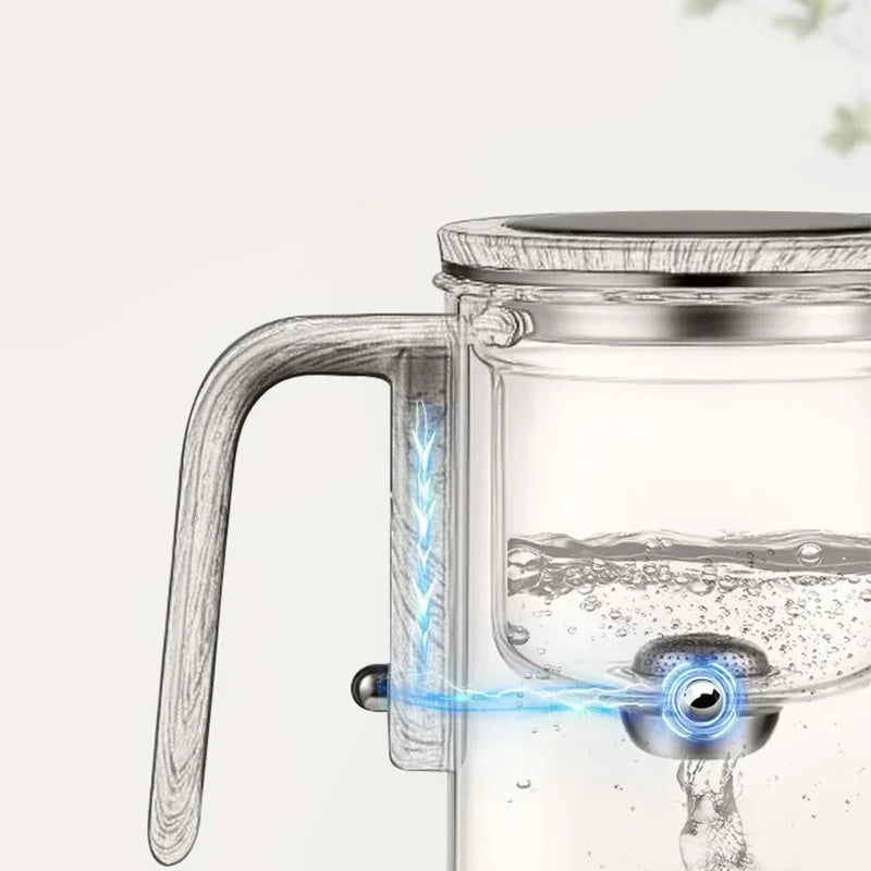 TeaFlow – Gennemsigtig tekande med magnetisk filter til ren og præcis tebrygning