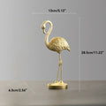 GraceFlame – Dekorativ flamingofigur med elegant positur til hjemmets accenter