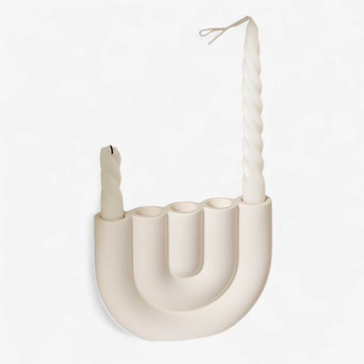 LumiNord – Keramisk Lysestage til Hjemmedekoration