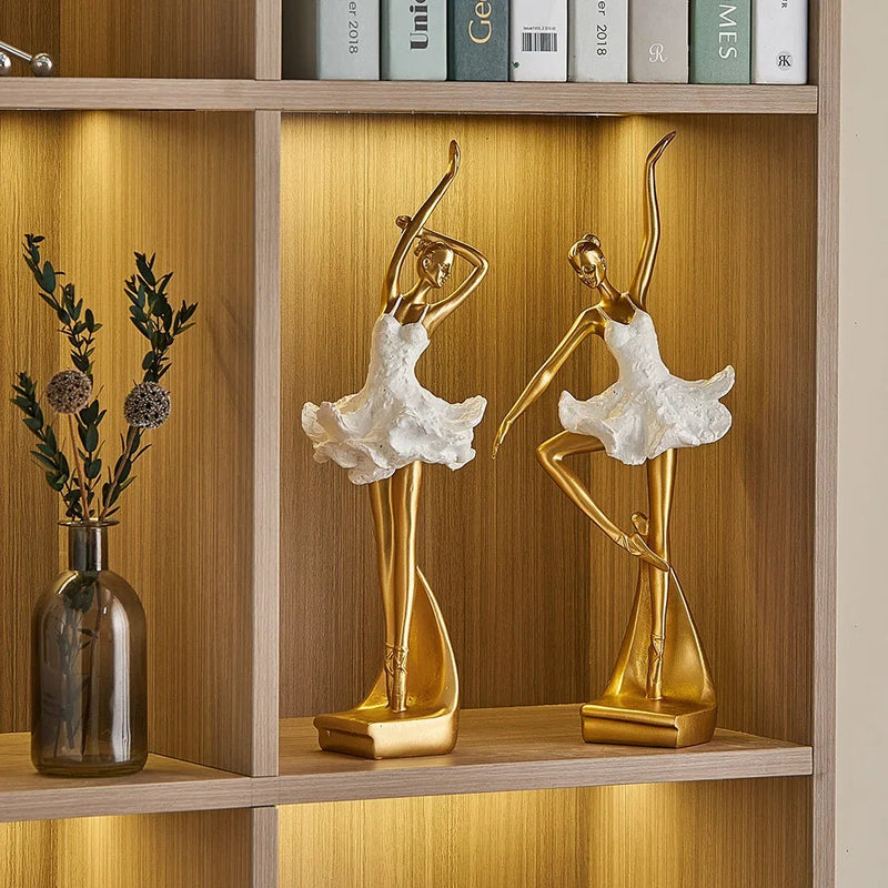BalletGrace - Elegant balletdanserfigur til moderne indretning af hjem og kontor