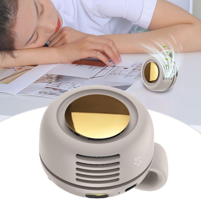CoolDrift – Kompakt bladløs ventilator med USB-genopladeligt design
