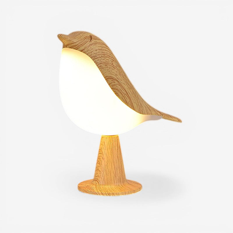 BirdGlow – LED natlampe med berøringskontakt og USB genopladelig
