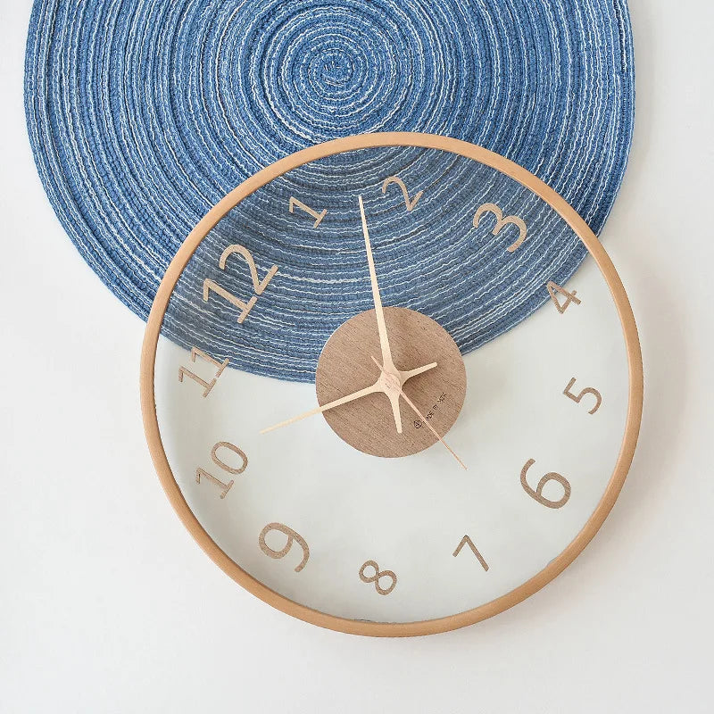 EcoTime - Minimalistisk vægur med naturinspireret charme