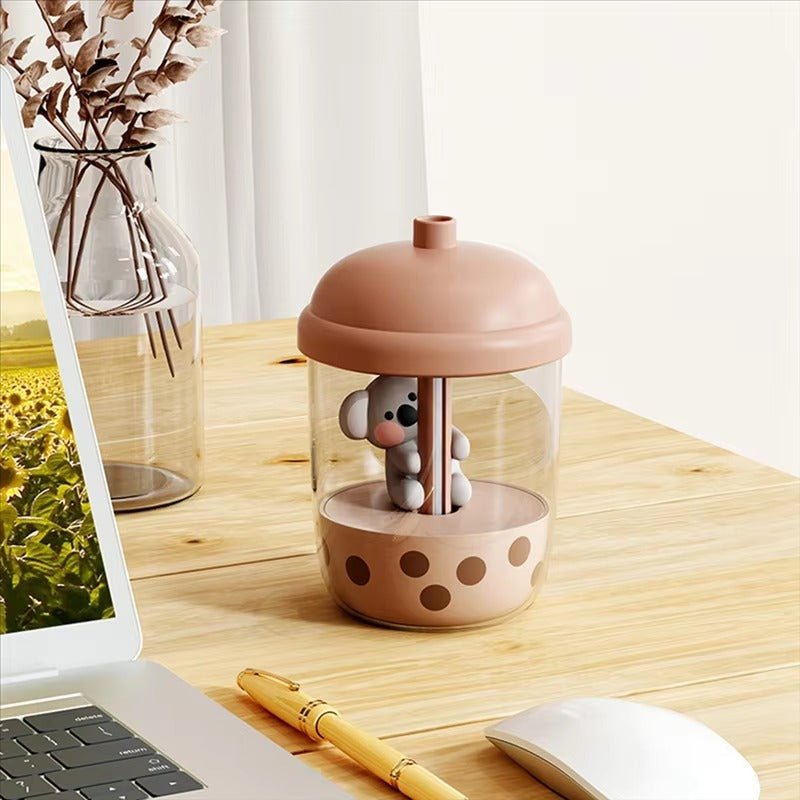 KoalaBreeze – Sød Koala Aroma Diffuser med Sjovt Roterende Design