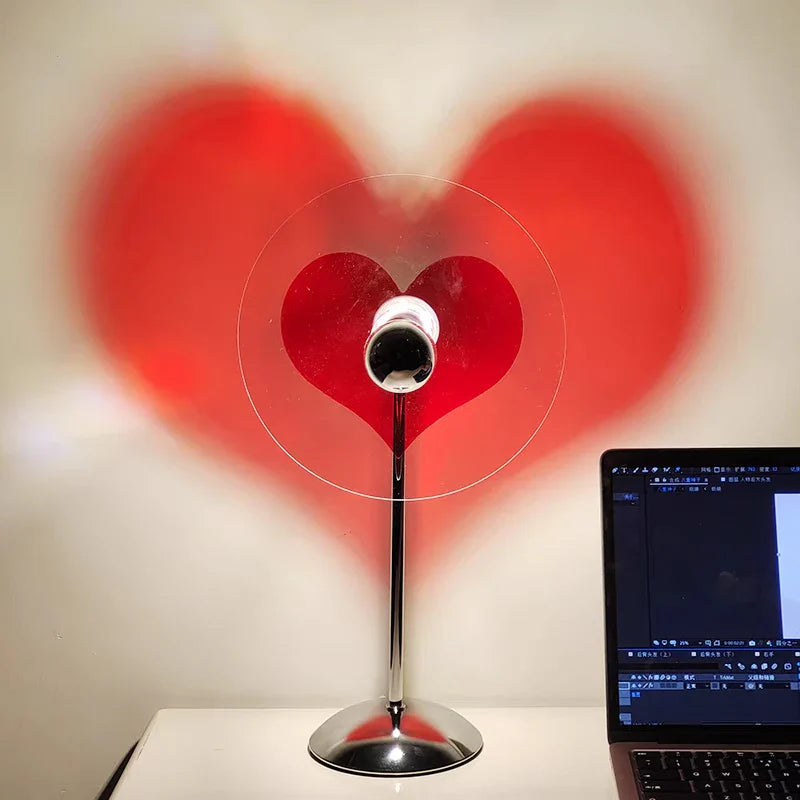 HeartGlow - Heart LED Lampe til Varme og Romantik i Ethvert Rum