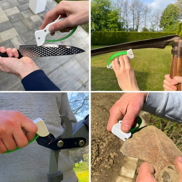 EdgeSharp – Kompakt håndholdt slibning til knive, sakse og haveværktøj